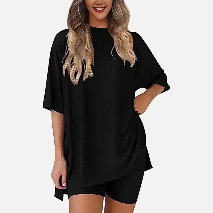 Women’s Loose Two-Piece Set – Summer 2025