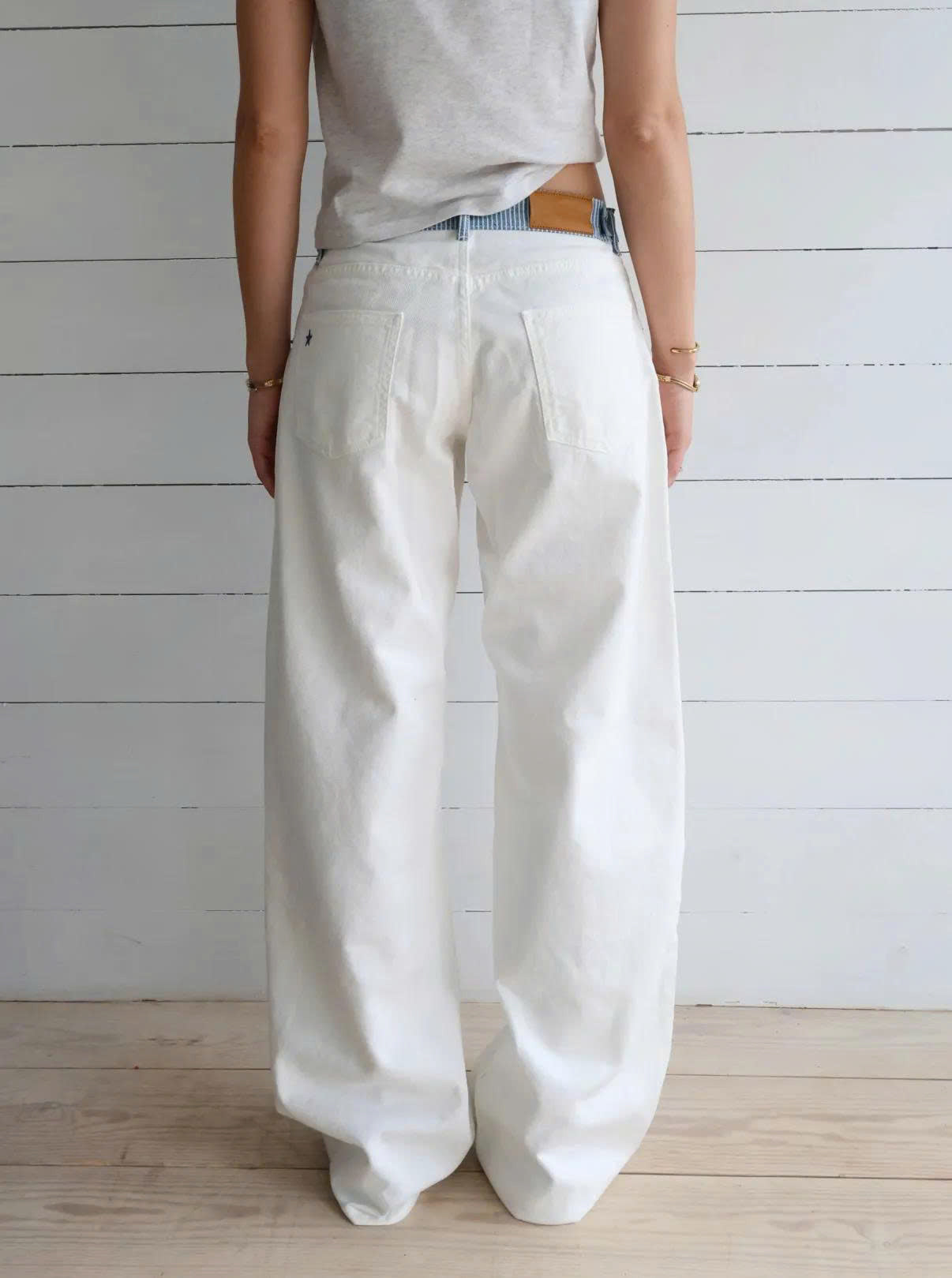 Jodie Adjustable Wide Leg Jeans